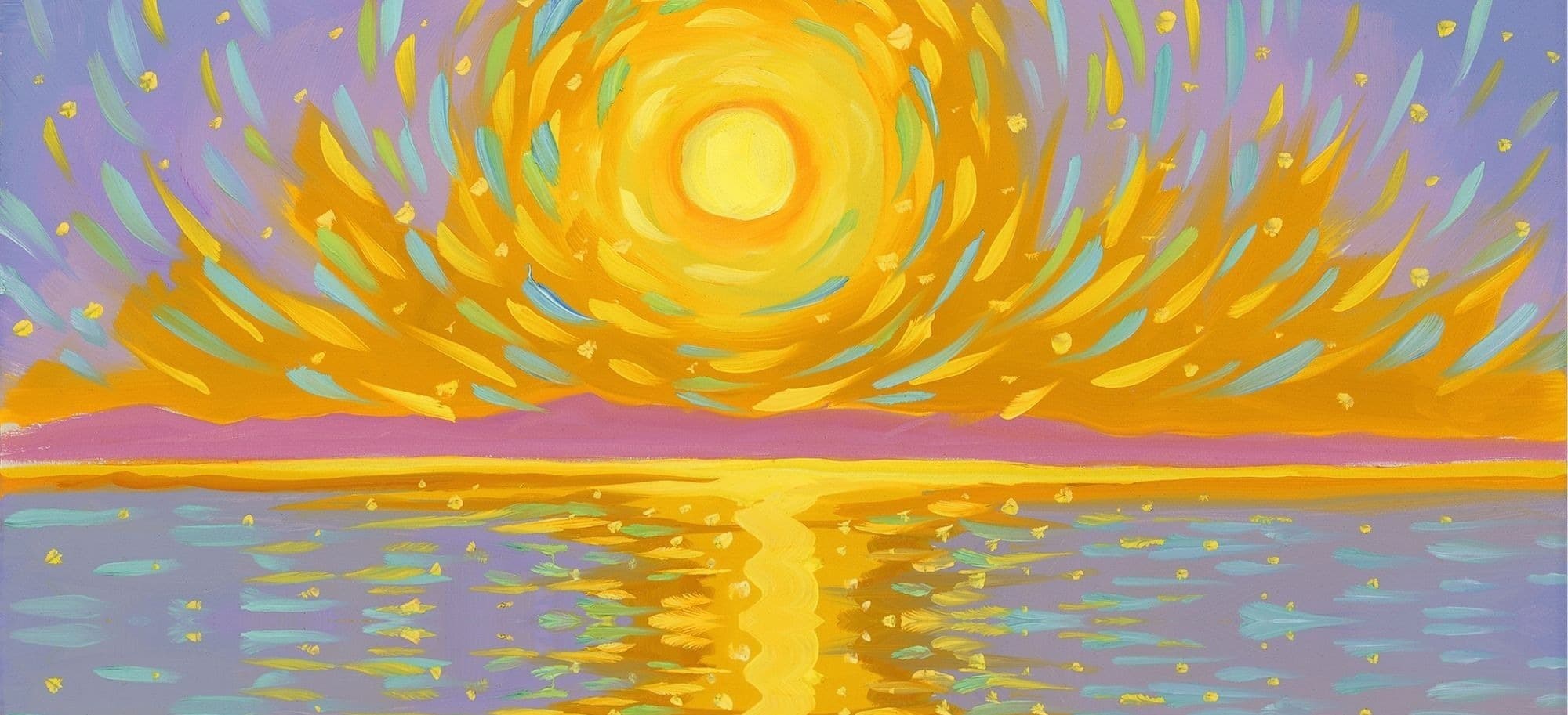Santa Barbara coastline — the kind of scene Chris painted